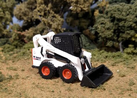 toy bobcat skid steer loader|1 64 scale skid steer.